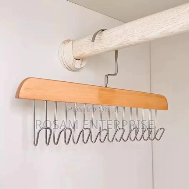 Wooden Hangers With Hooks