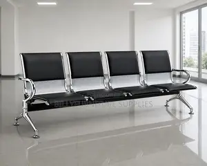 4-Seater Airport Waiting Bench