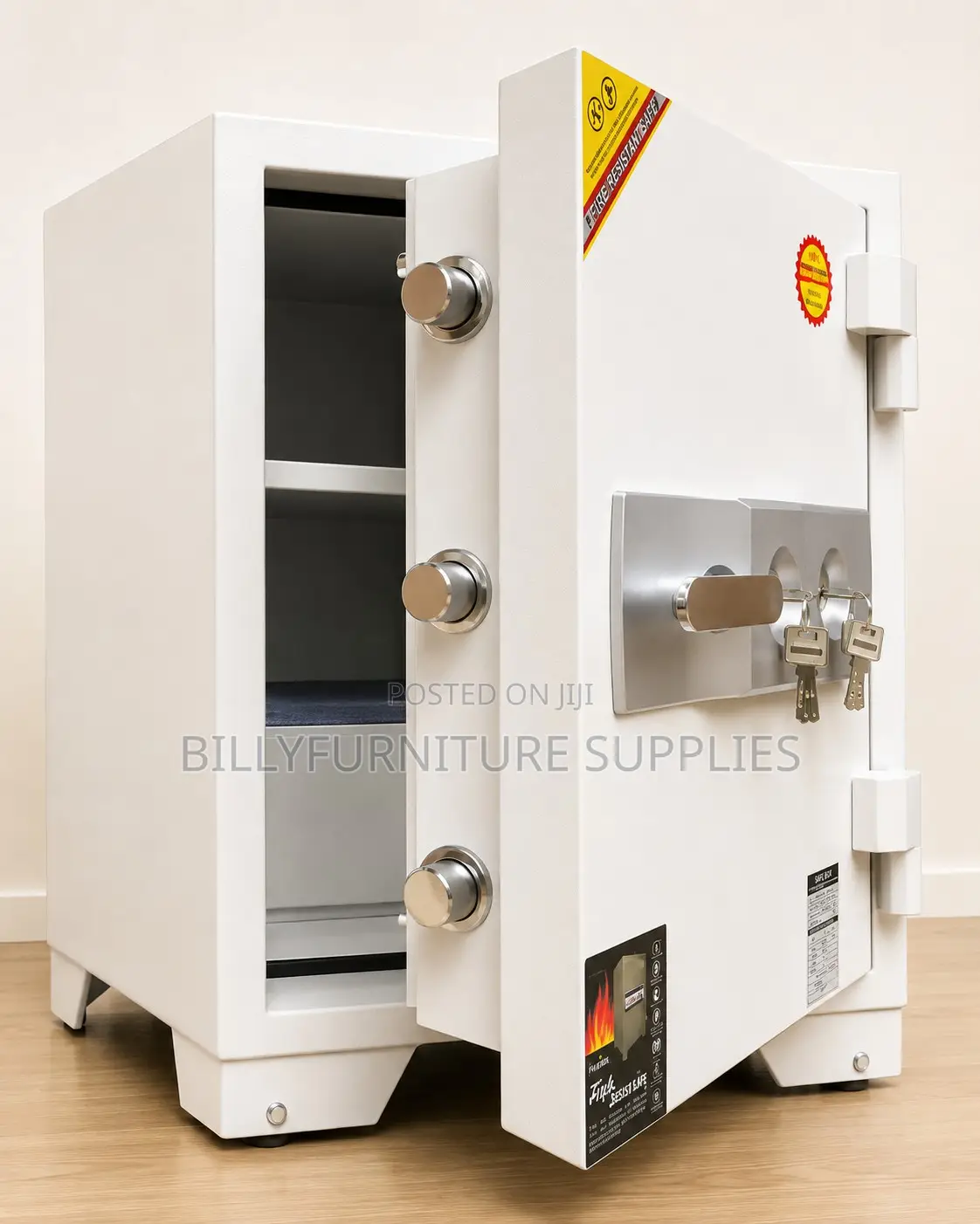 Heavy-Duty Office Safe for Secure Document & Valuables Storage