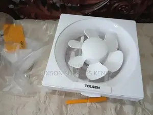 Tolsen Exhaust Fan Ventilation Fan Bathroom Wall Mount Airflow Kitchen