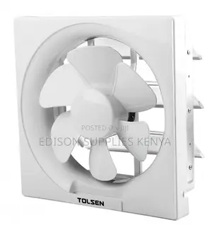 Tolsen Exhaust Fan Ventilation Fan Bathroom Wall Mount Airflow Kitchen