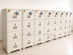 4-Drawer Fireproof Filing Cabinet With Digital Lock