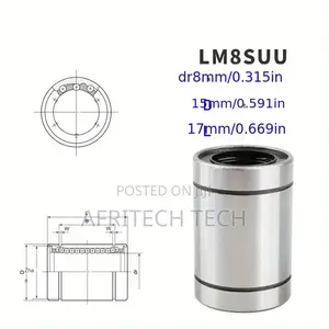 LM8UU Linear Bearings