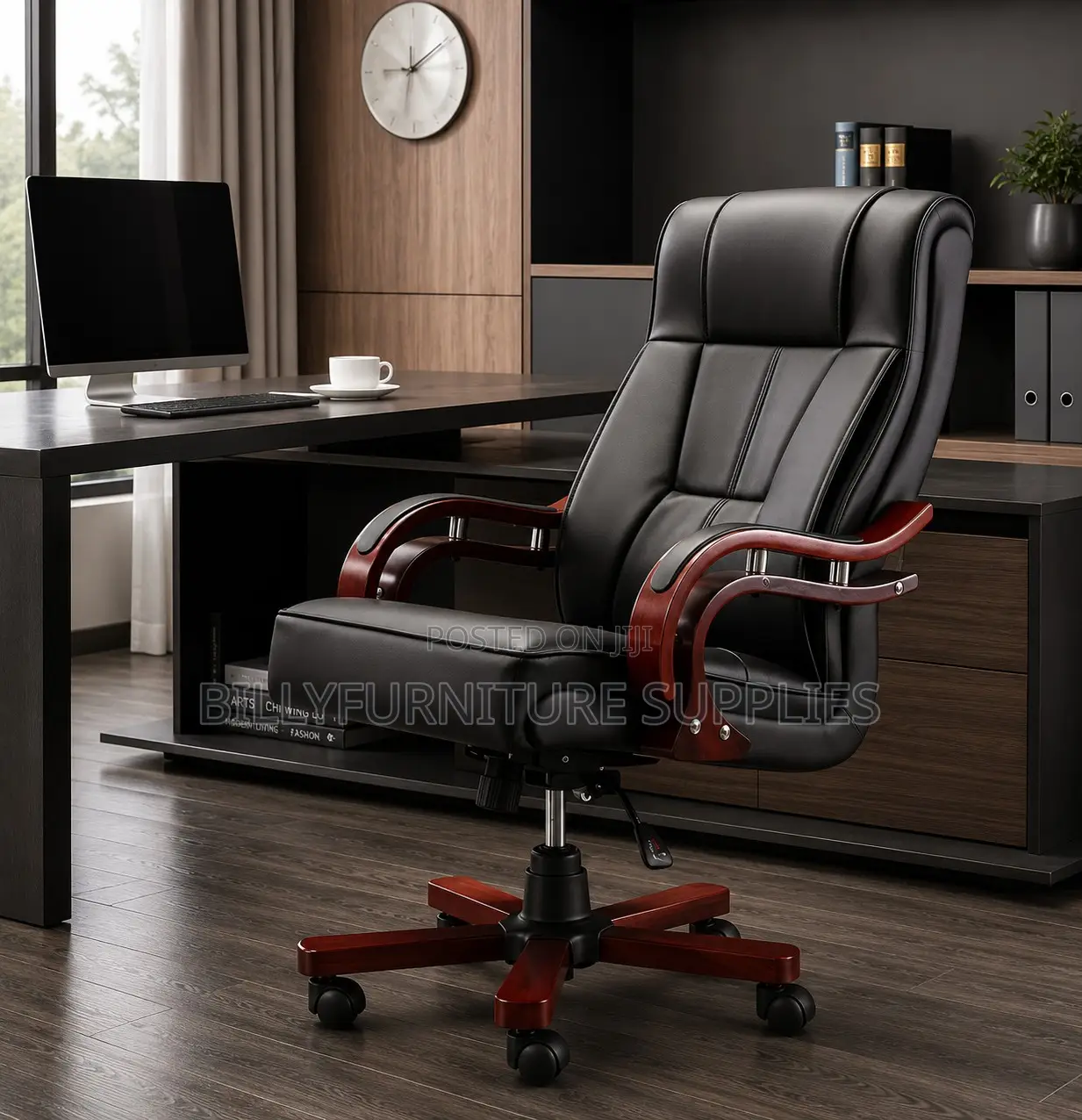 Luxury High Back Executive Office Recliner Chair