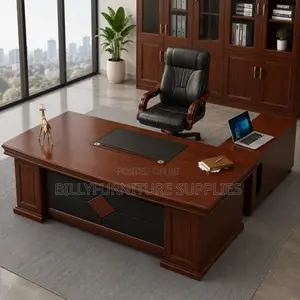 Executive L-Shaped Office Desk