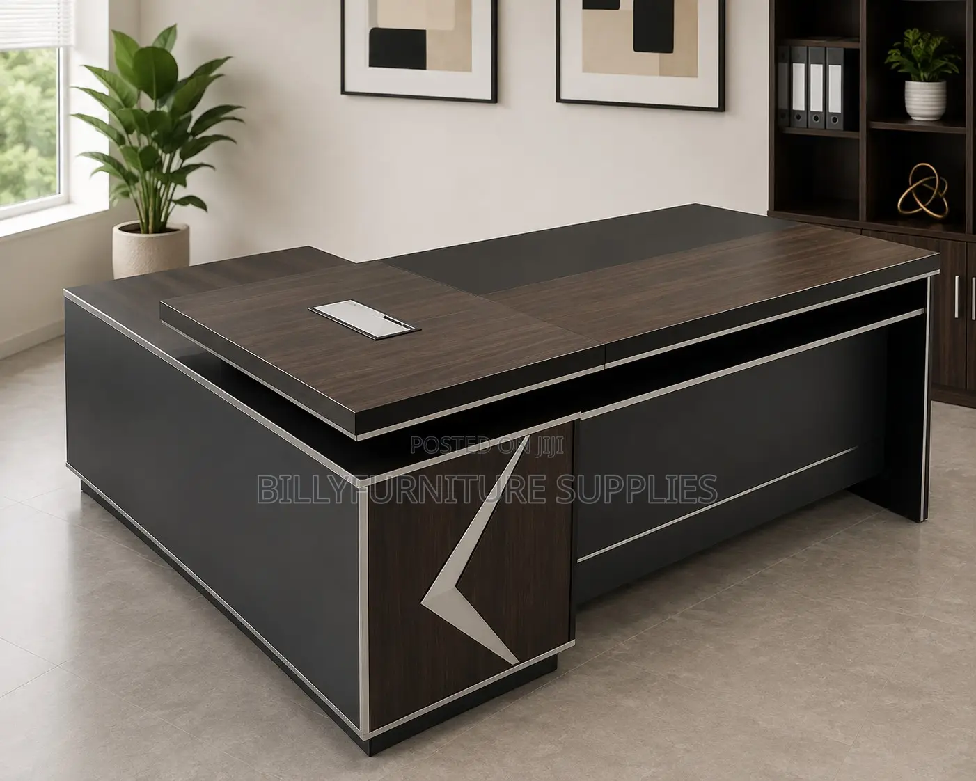 Executive Premium L-Shaped Office Desk