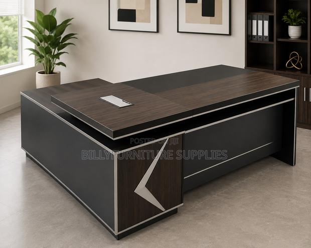 Executive Premium L-Shaped Office Desk