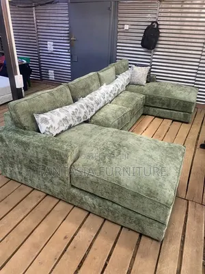 8 Seater U-Shaped Sectional Sofa