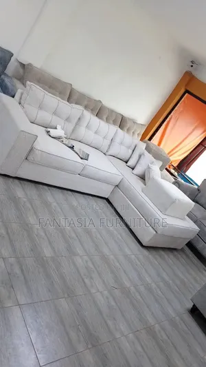 L-Shaped Sectional Sofa (5 Seater)