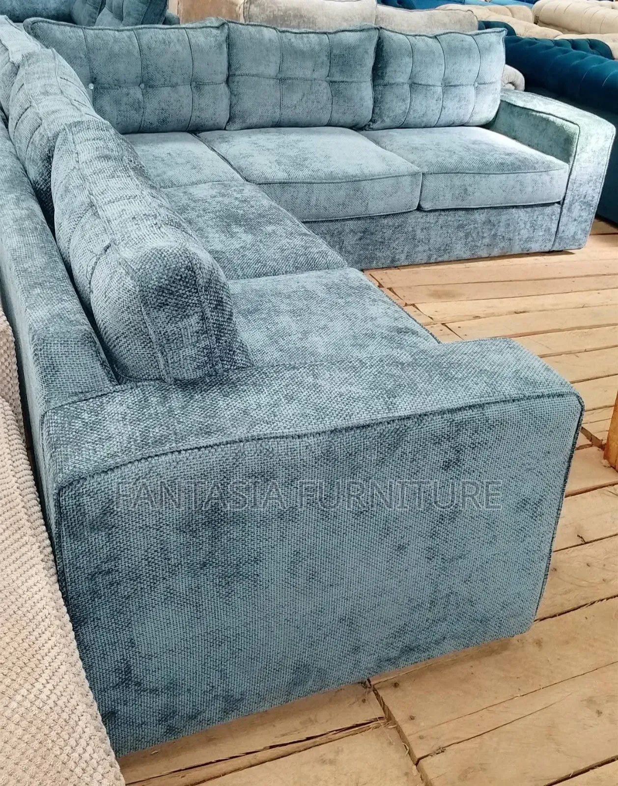 5 Seater L-Shaped Sofa + Free Delivery/ Payment on Delivery