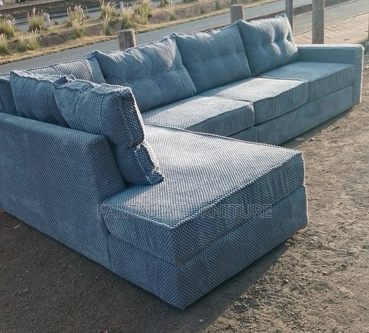 7 Seater L-Shaped Sectional Sofa