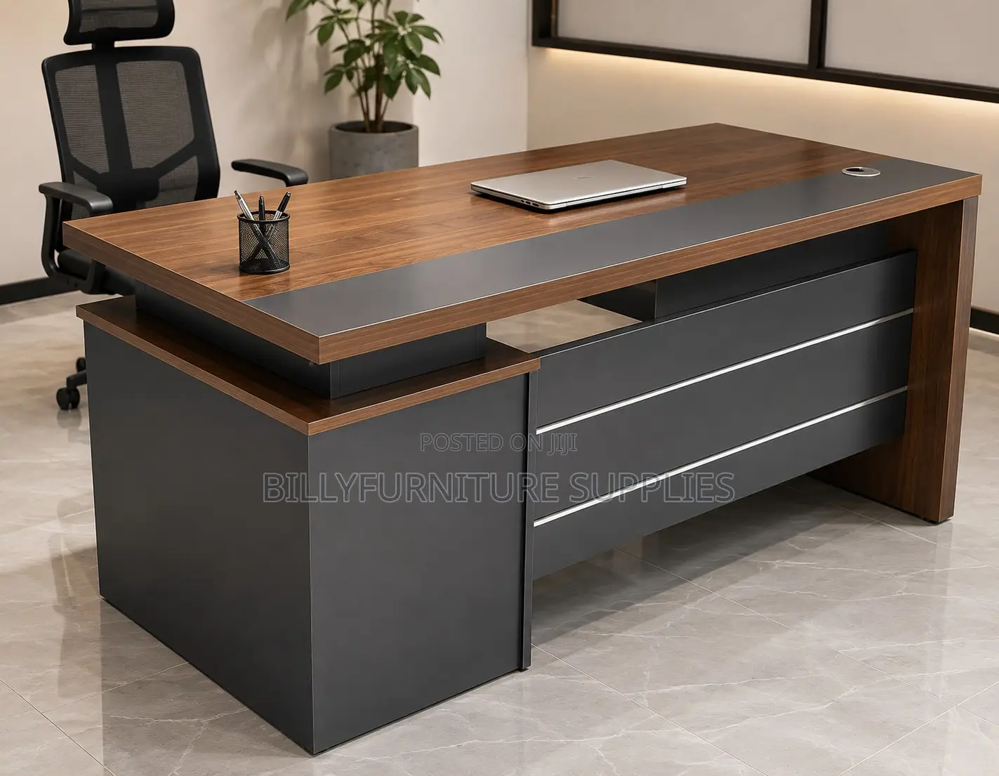 Elegant Executive Workstation Suite