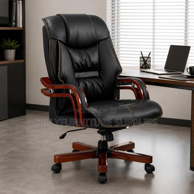 High-Back Executive Chair Design