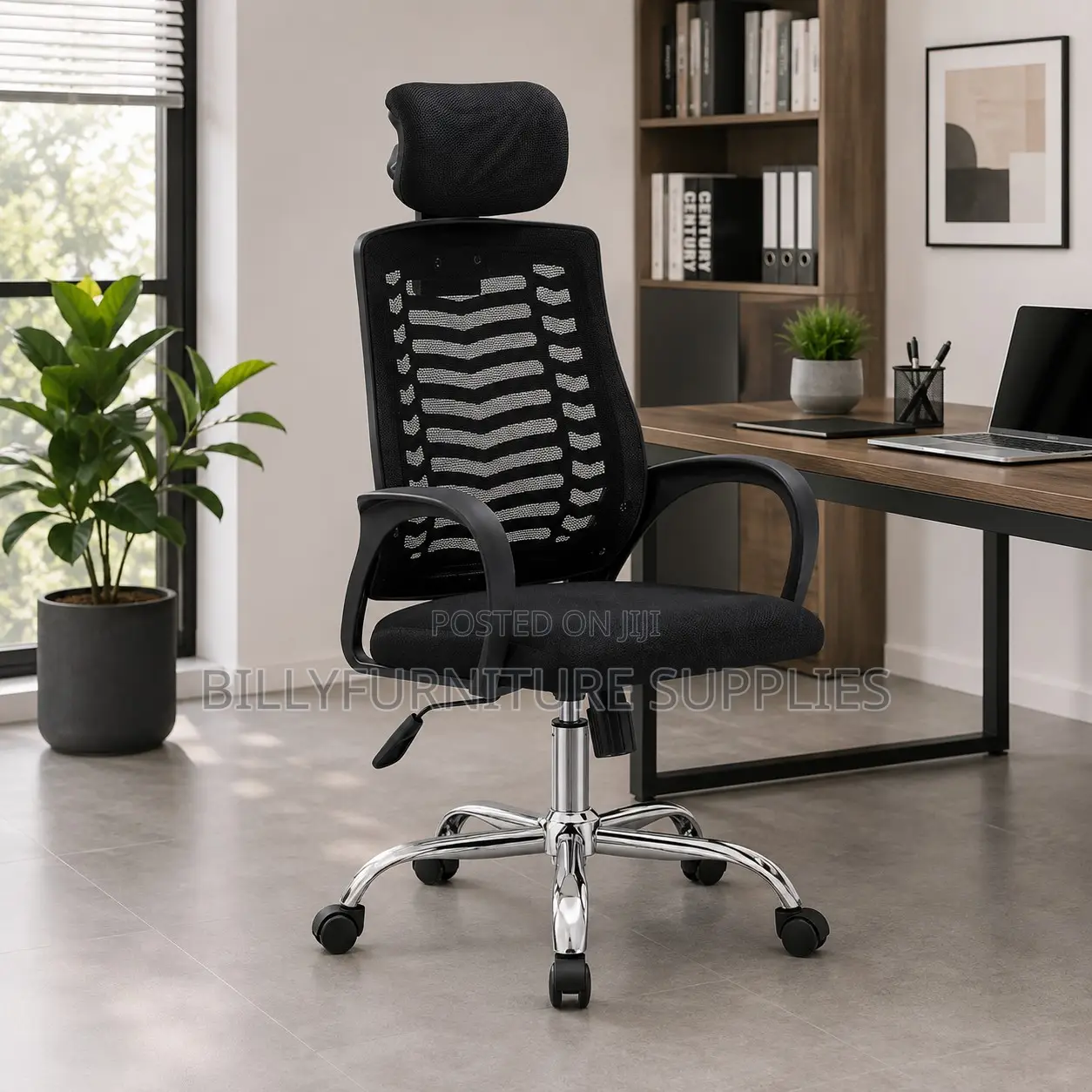 Ergonomic High-Back Mesh Office Chair
