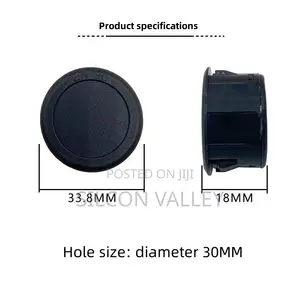 LED Display Circular Automotive Voltmeter