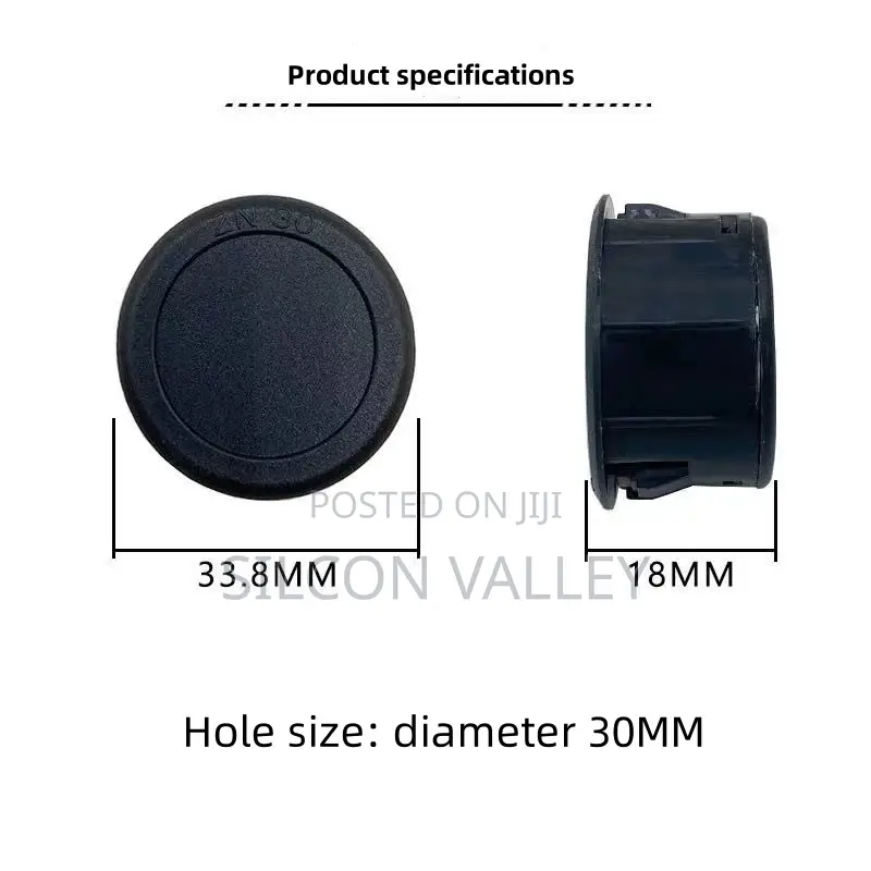 LED Display Circular Automotive Voltmeter