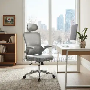 Office Chairs; Orthopedic White Executive Adjustable Office Chair