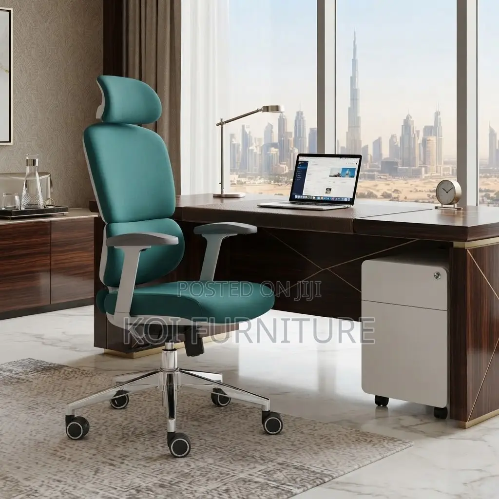 Office Chairs; Orthopedic Executive Office Seat With Lumbar Support