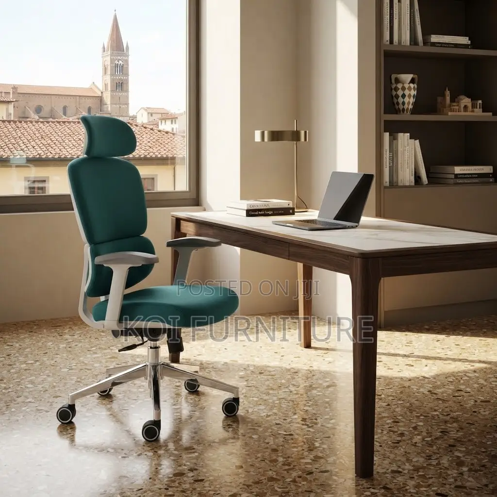Office Chairs; Orthopedic Executive Office Seat With Lumbar Support
