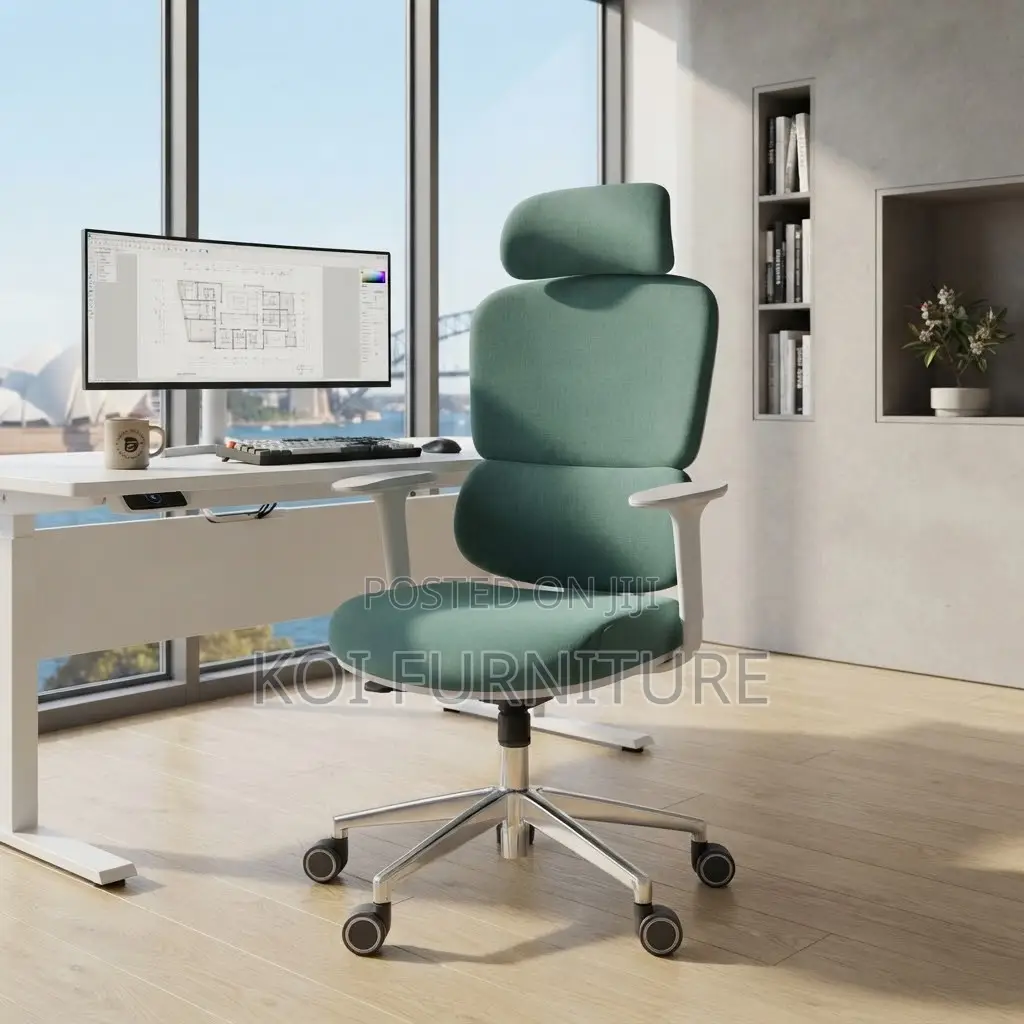 Office Chairs; Orthopedic Executive Office Seat With Lumbar Support