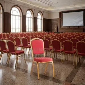 Office Chairs; Red Modern Conference Staff Events Seats