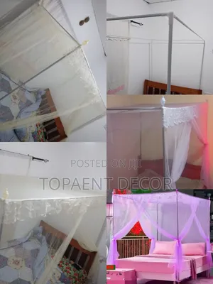 6x6 4 Stand Mesh Curtain Mosquito Net