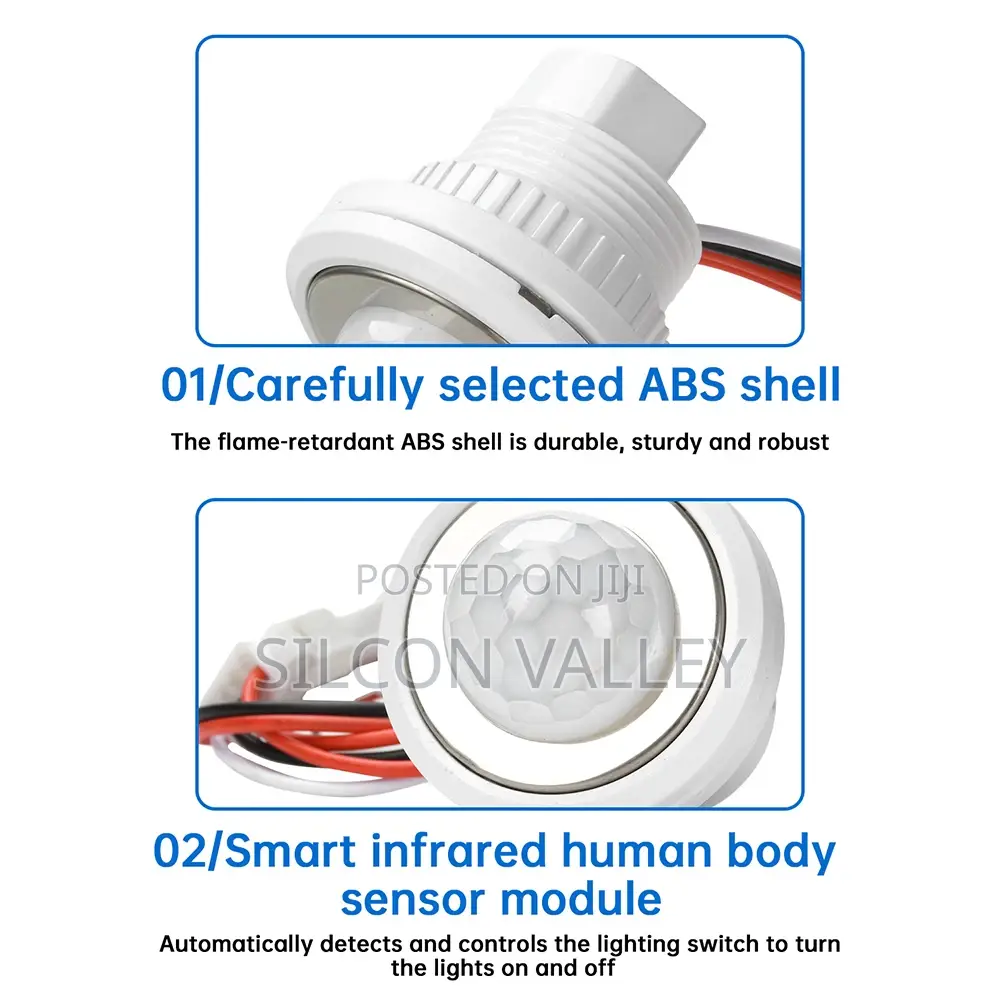 Automatic Sensor Light Switch LED PIR Infrared Motion Sensor