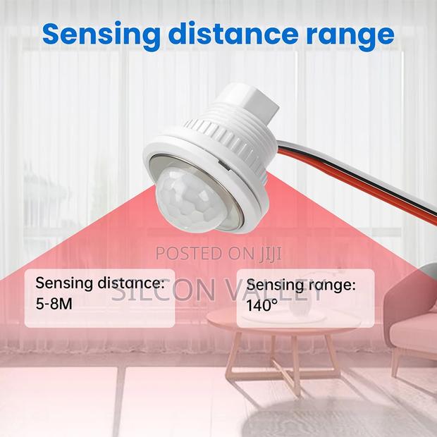 Automatic Sensor Light Switch LED PIR Infrared Motion Sensor - thumbnail 5