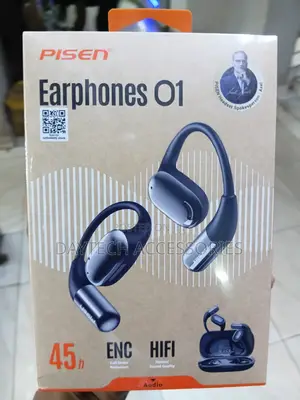The Pisen Open-Ear Earphones O1 - Black
