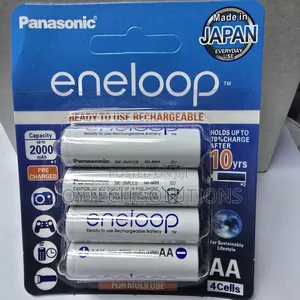 Panasonic Eneloop AA Rechargeable Batteries 2000mAh 4pcs