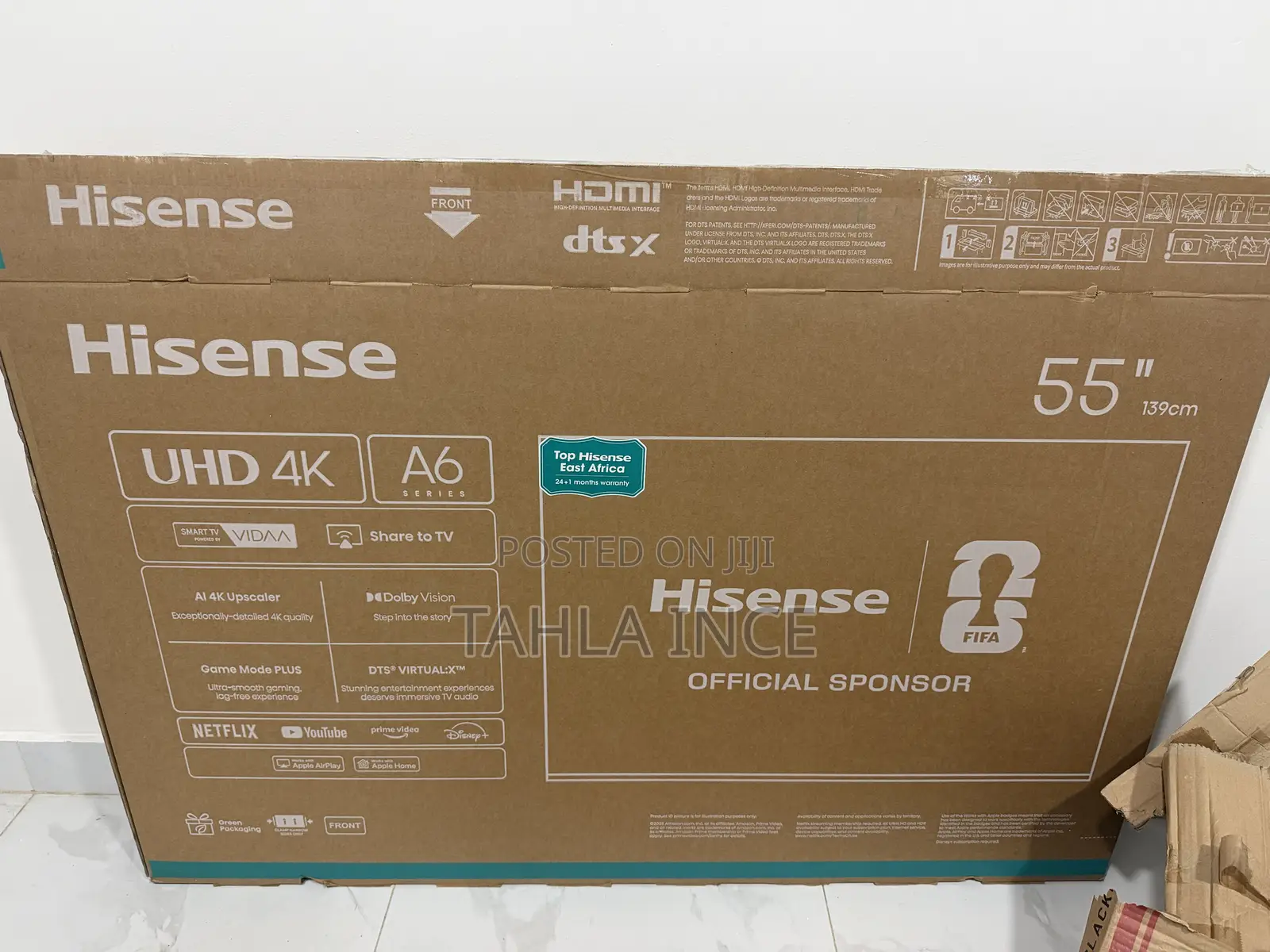 Hisense 4K 55 Inch TV