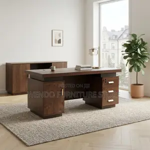 Office Desk; Executive 1.4 Meter Executive Home Office Lockable Desk
