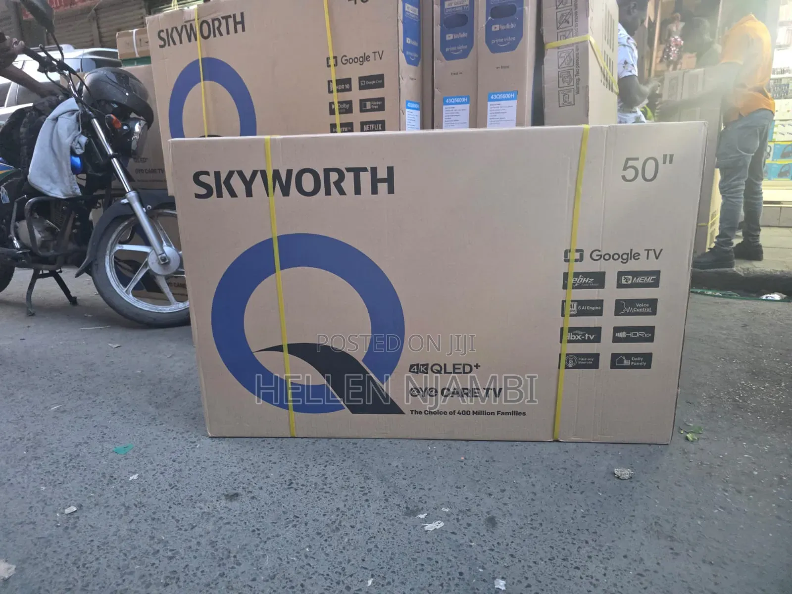 Skyworth 50q6000h 50-Inch 2k Qled Google TV