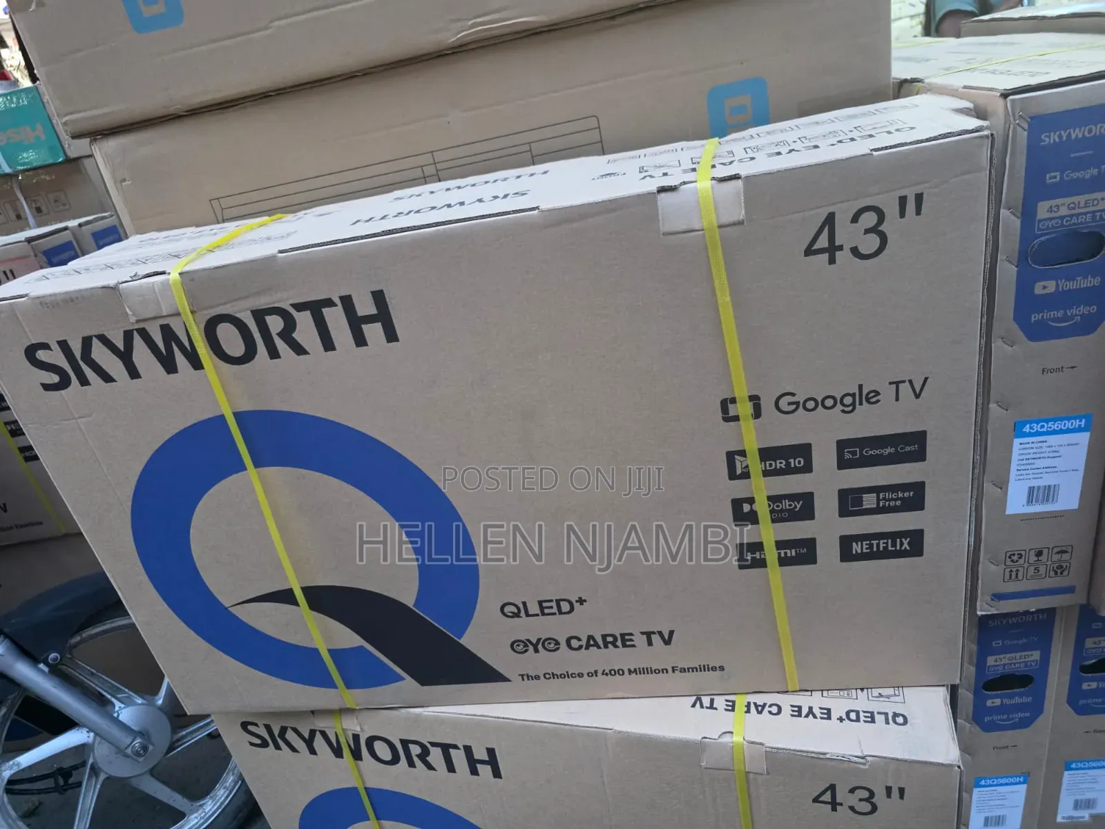 Skyworth 43′′ 43Q6500 QLED 2K Google TV