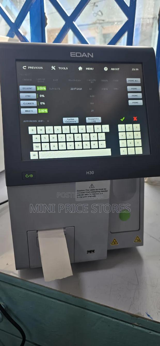 Edan Hematology Analyzer 3part