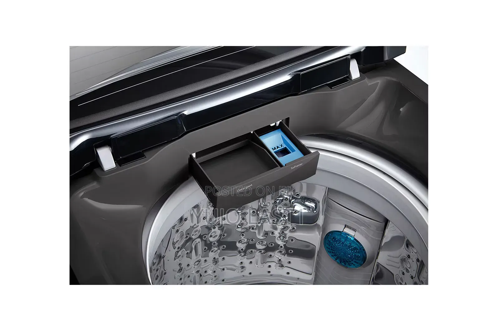 LG 14KG T1466NEHG2 Top Load Washing Machine- Black