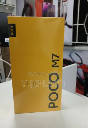 New Xiaomi Poco M7 256 GB Black