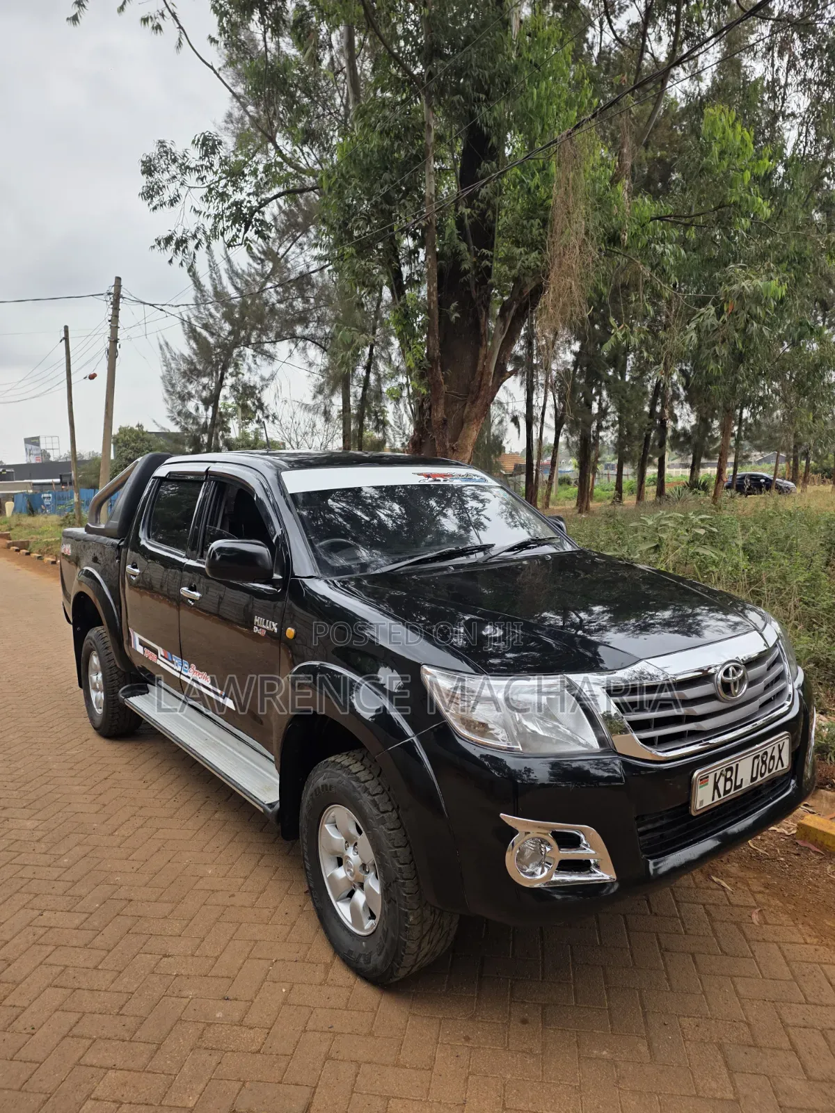 Toyota Hilux 2.5 D-4D 2007 Black