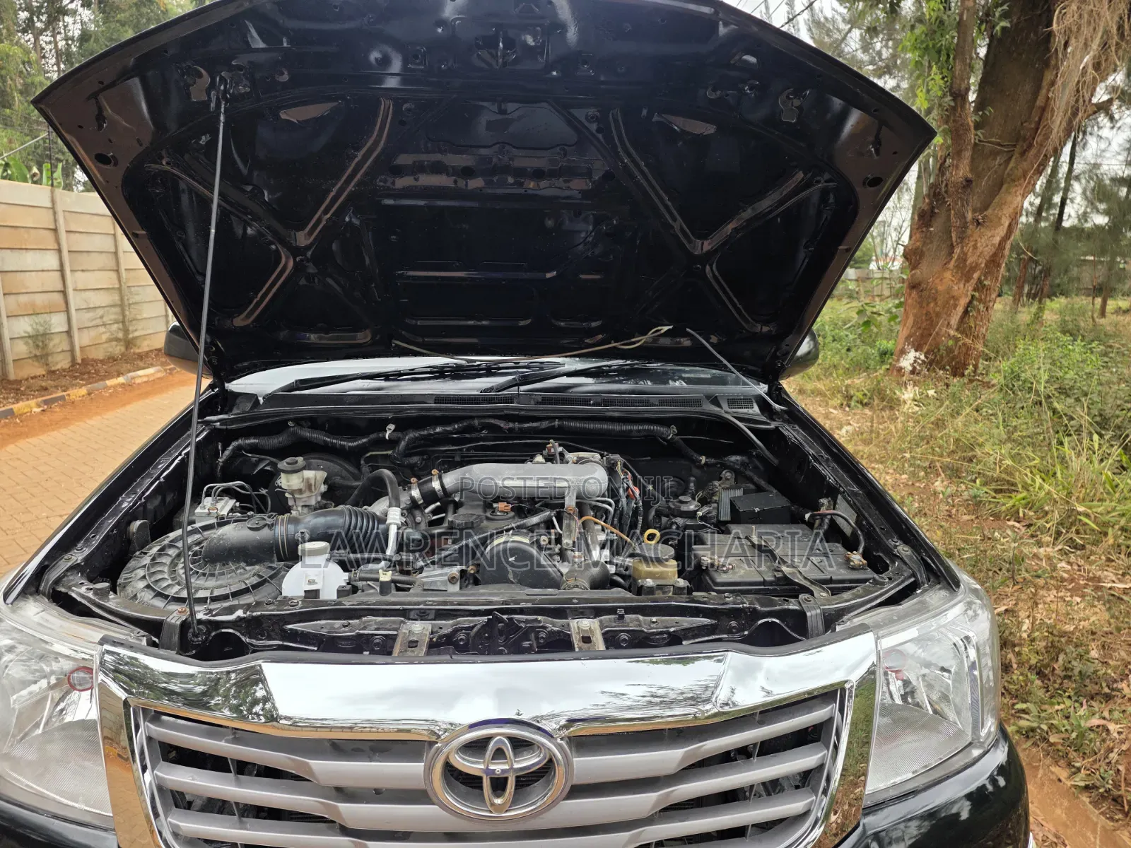 Toyota Hilux 2.5 D-4D 2007 Black