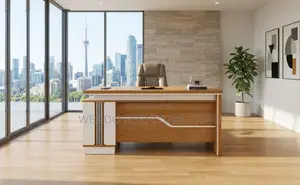 Office Desk; Executive Brown 1.8 Meters Office Urban Desk