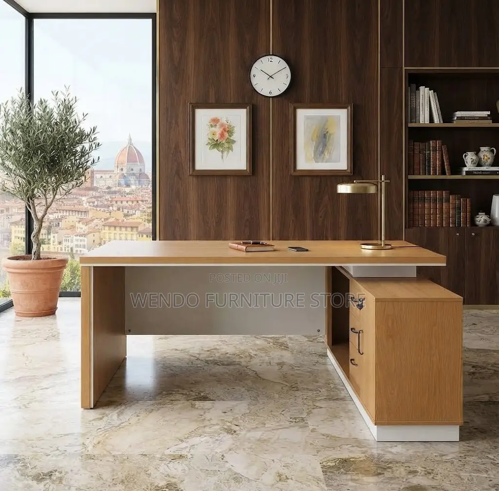 Office Desk; Executive Brown 1.8 Meters Office Urban Desk