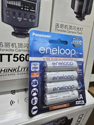 Eneloop 2000mAh AA Rechargeable Batteries – Pre-Charged