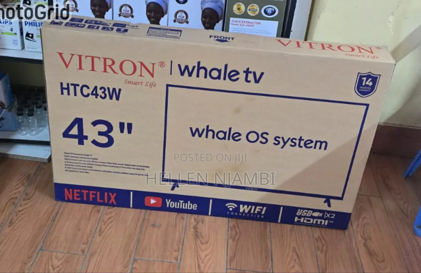 Vitron 43inch Whale OS Smart TV