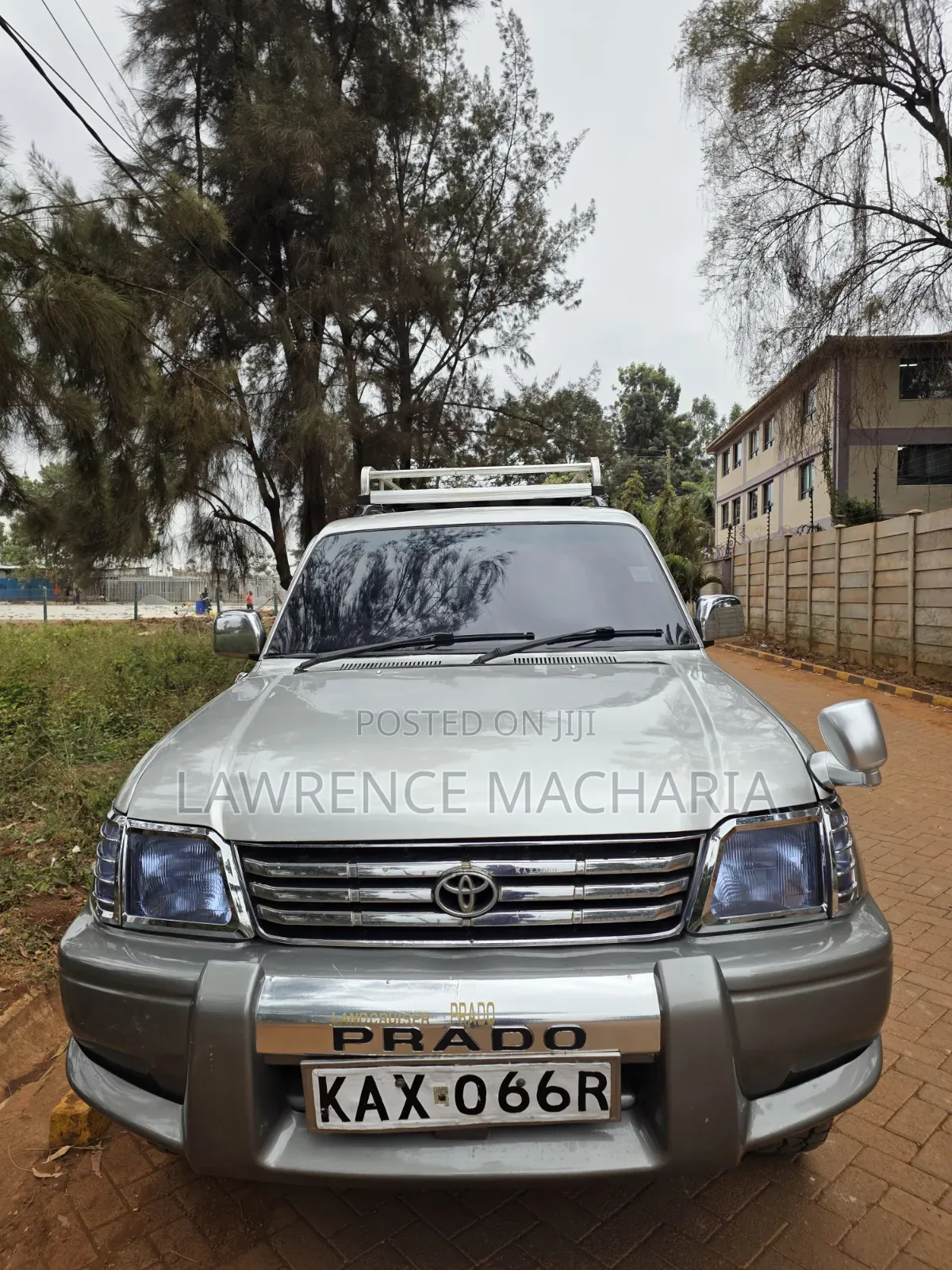 Toyota Land Cruiser Prado 2002 Silver