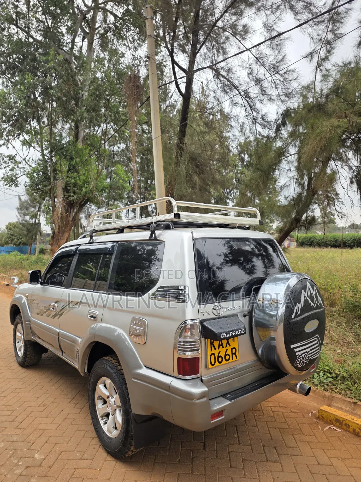 Toyota Land Cruiser Prado 2002 Silver