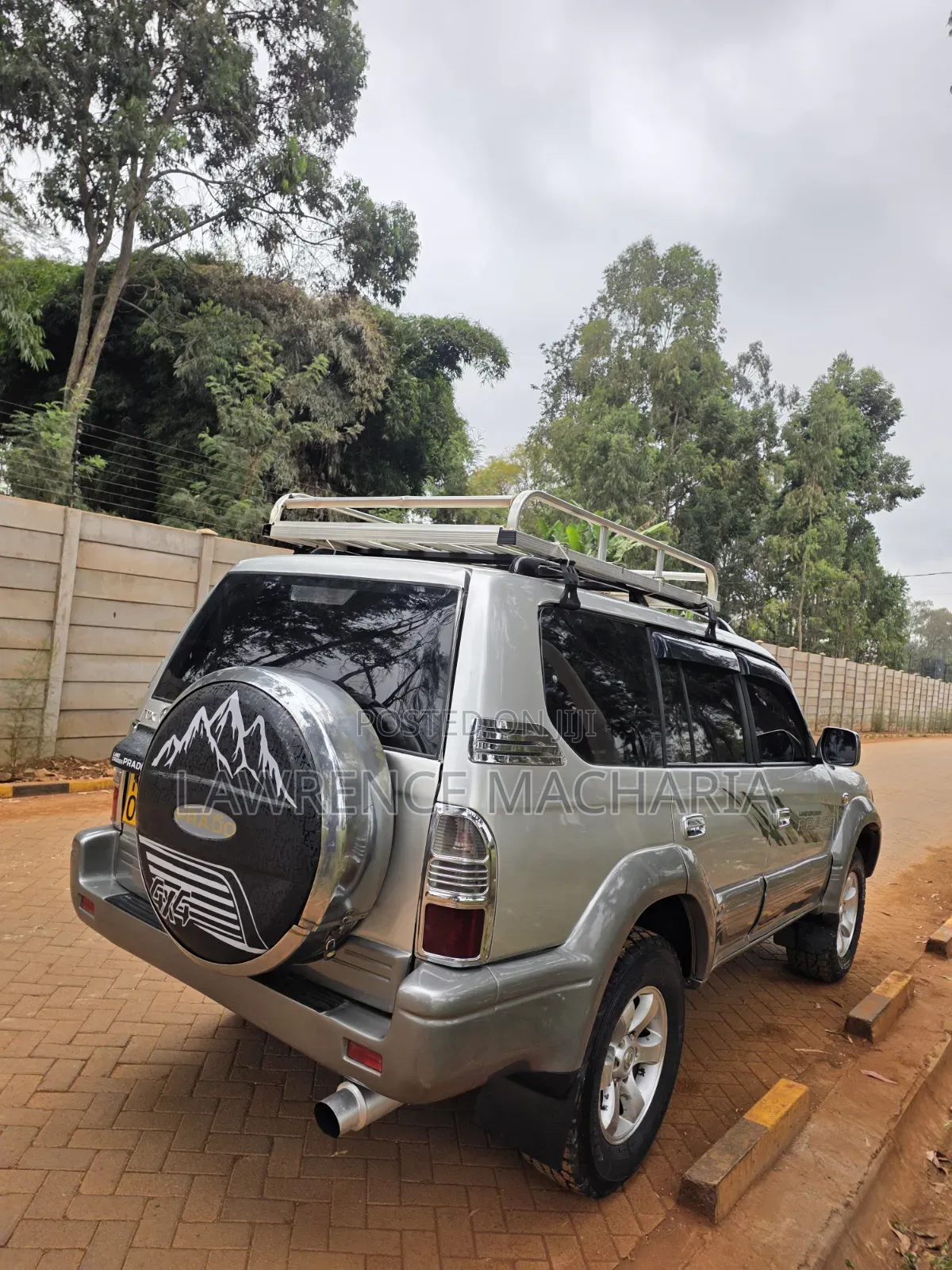 Toyota Land Cruiser Prado 2002 Silver
