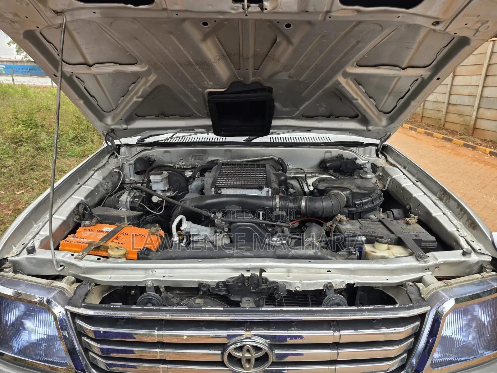 Toyota Land Cruiser Prado 2002 Silver