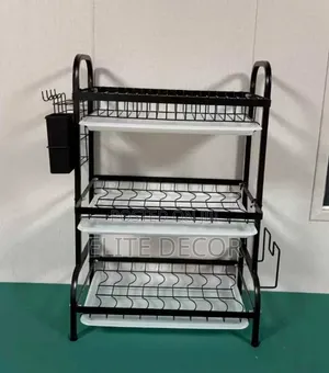 Executive Carbon Black Advanced 3 Layer Dish Rack
