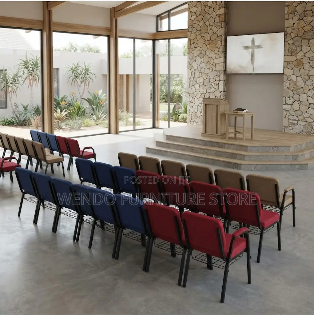 Office Chairs; Red Urban Conference Meeting Office Seats