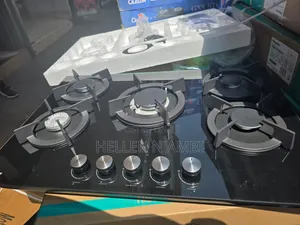 Hisense HGH751BG01 76cm Built-in Gas Hob – Black Glass